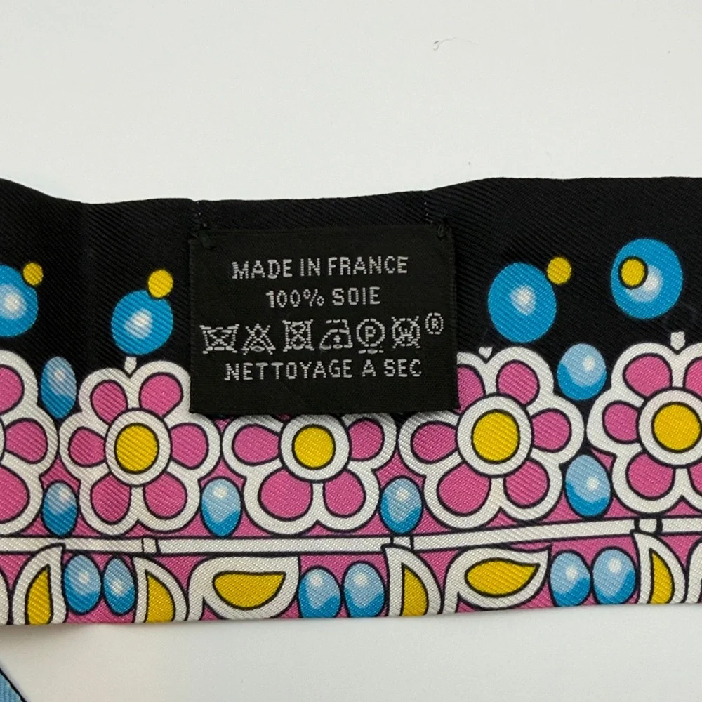 Hermes multicolor Twilly Scarf - Picture 8 of 11